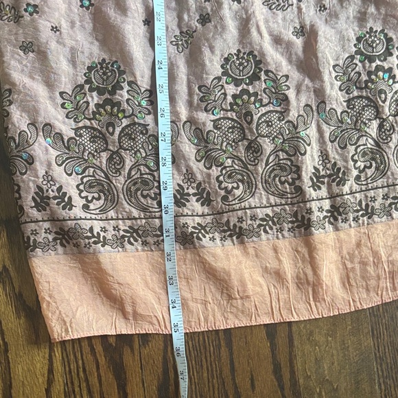 Lapis Strapless Dress in Brown and Tan - Picture 4 of 6